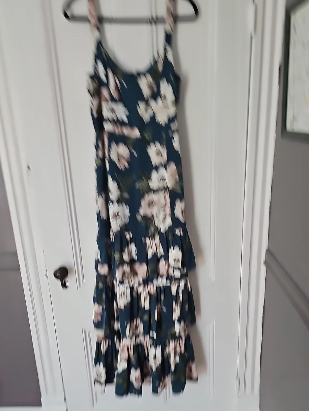 Abercrombie & Fitch Floral Tiered Maxi Dress